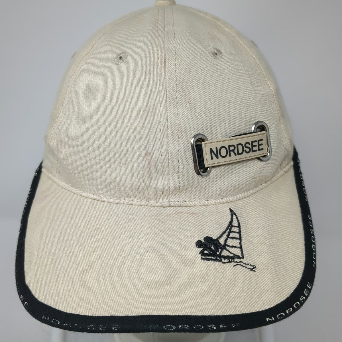 Delta Products Baseball Cap Beige One Size Strapback Nordsee Sailboat Hat