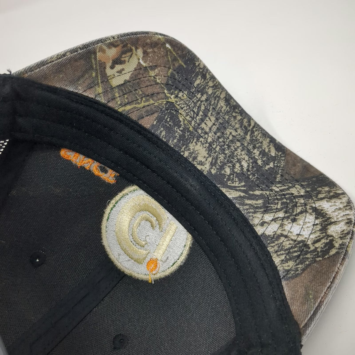 Hammette Trucker Hat Green Black Camo One Size Snapback Chemical Containers