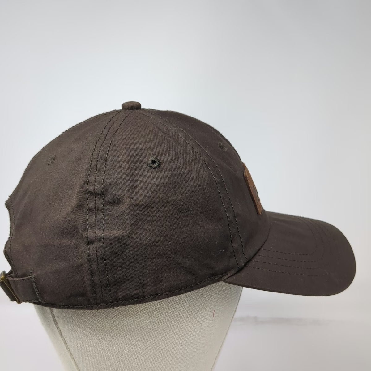 KÜHL Baseball Cap Brown One Size Patch Slideback Cotton Spandex Outdoor hat