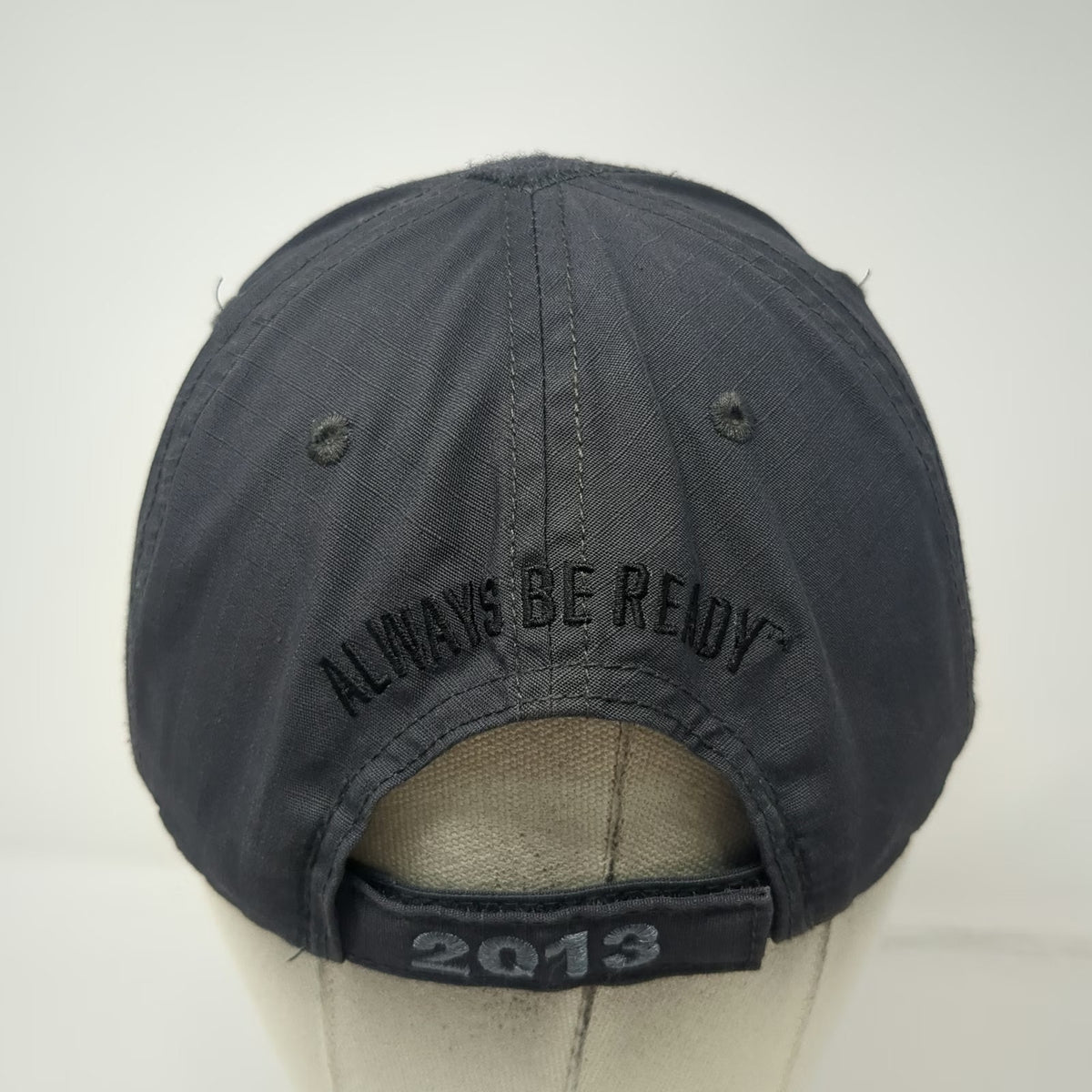 5.11 Tactical Baseball Cap Gray One Size Always Be Ready 2013 Strapback Hat