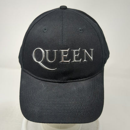 Rock Off Queen Band Black One Size Baseball Cap We Will Rock You Metallic Hat