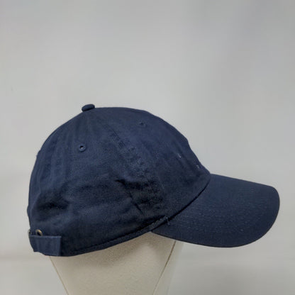 Falari Slideback Hat Blue OSFA Adjustable 6 Panel Vent Holes Blank