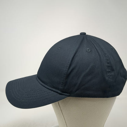 Loomstate Chipotle Baseball Cap Black One Size Organic Cotton Strapback Hat Logo