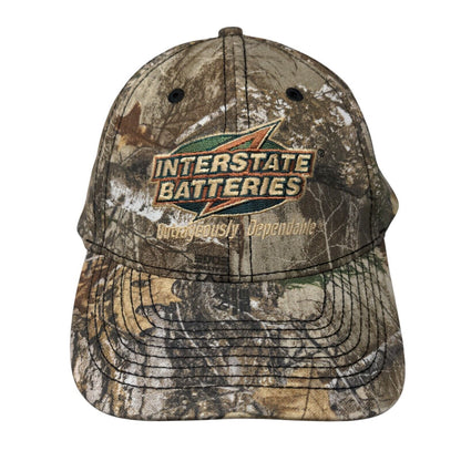 Interstate Batteries Outrageously Dependable Snapback Hat Camo OSFA Adjustable