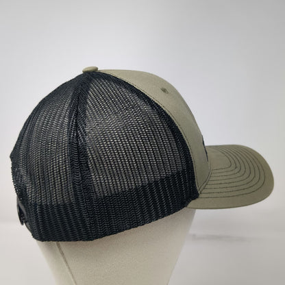 Leupold Trucker Hat Green One Size Mesh Back Snapback Hunting Shooting Crosshair
