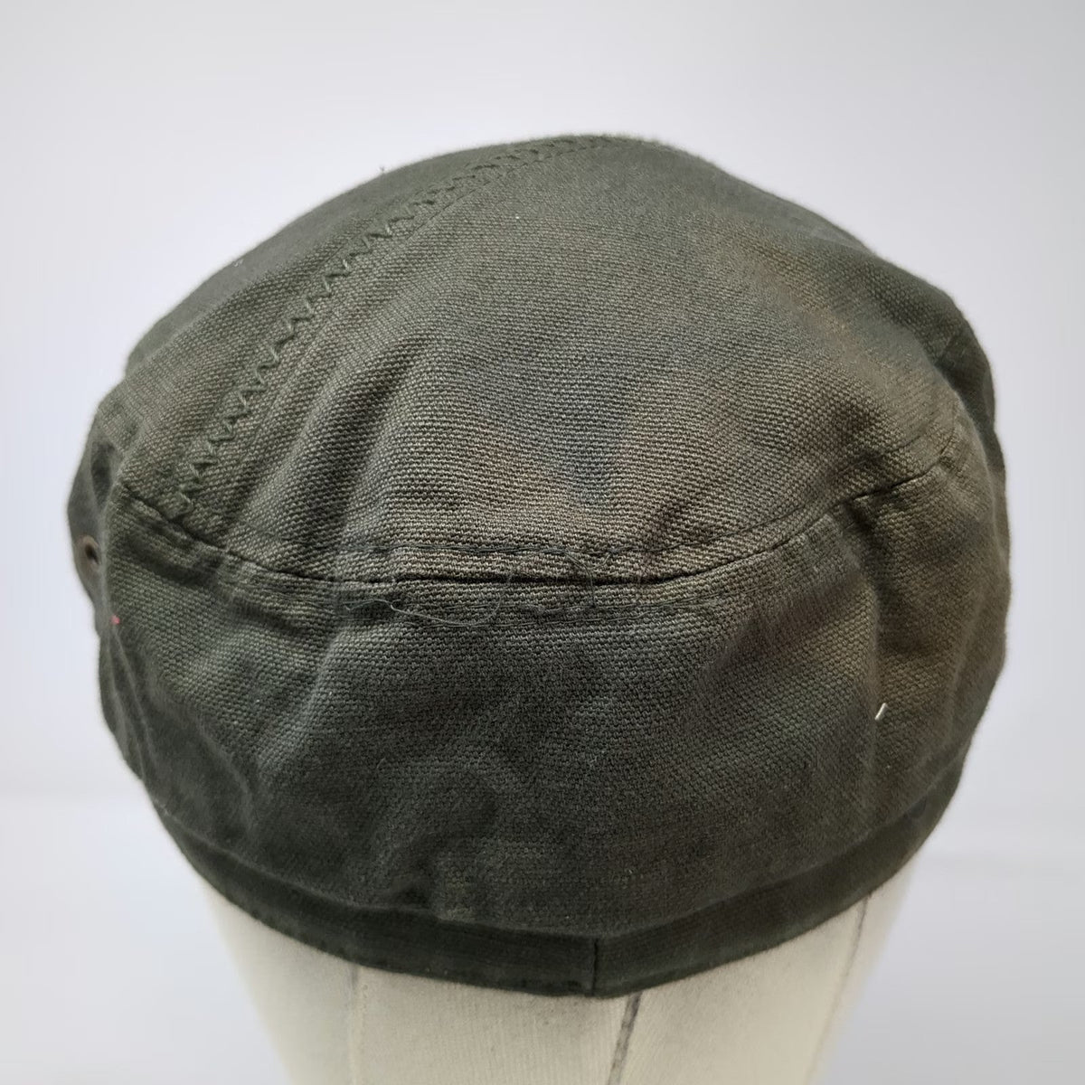 ABG Accessories Army Cap Green One Size Studs Stars Grommets Metal Accents Hat