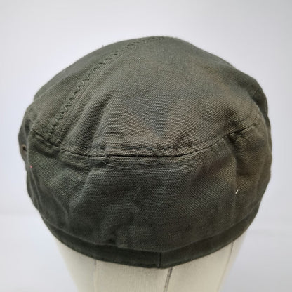 ABG Accessories Army Cap Green One Size Studs Stars Grommets Metal Accents Hat