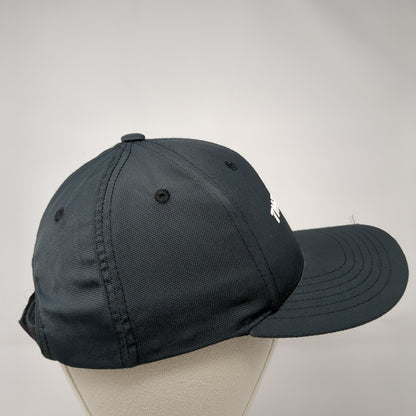 The Cove Strapback Hat Black One Size Adjustable 6 Panel Sport-Tek