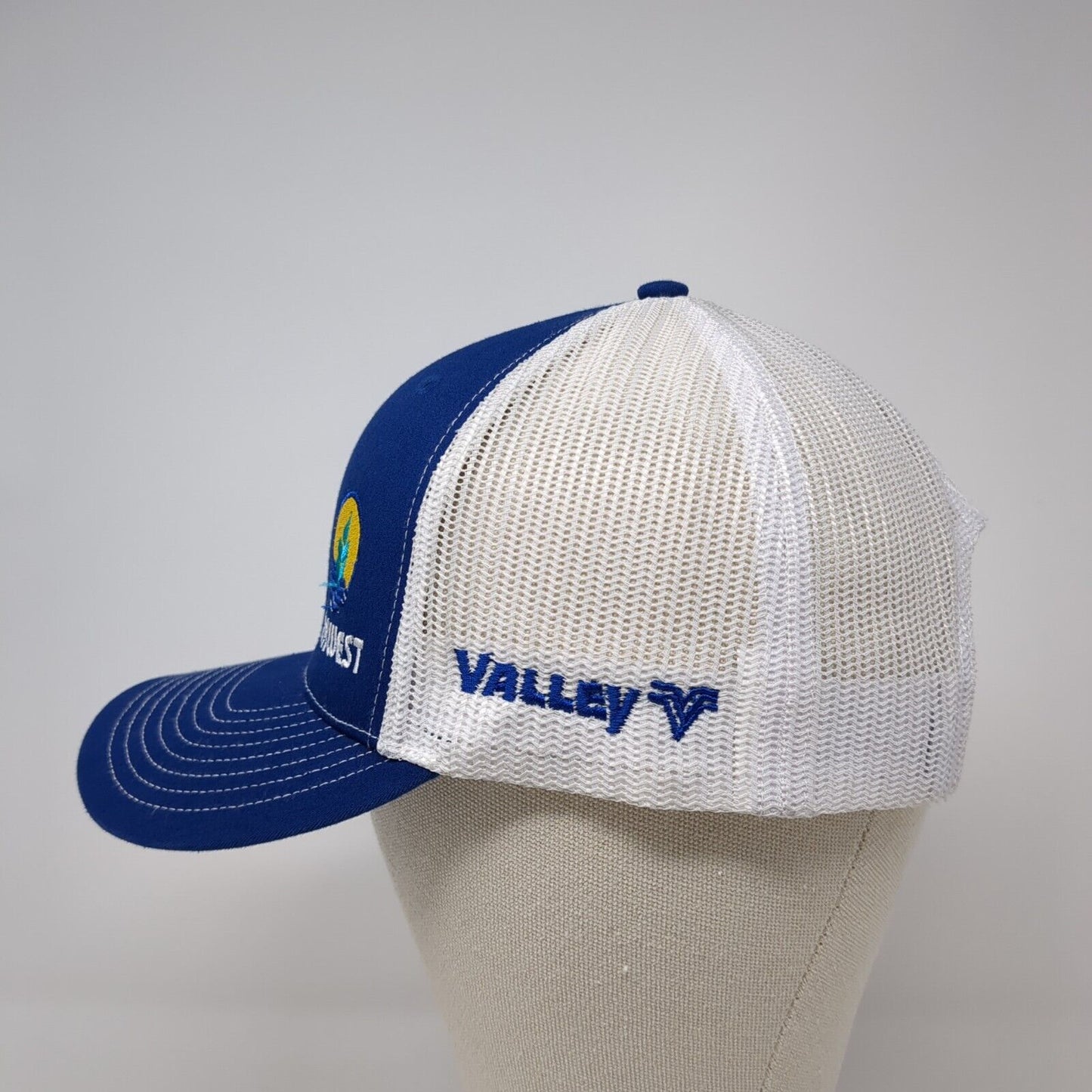 Interwest Snapback Mesh Back Trucker Hat Blue One Size Richardson