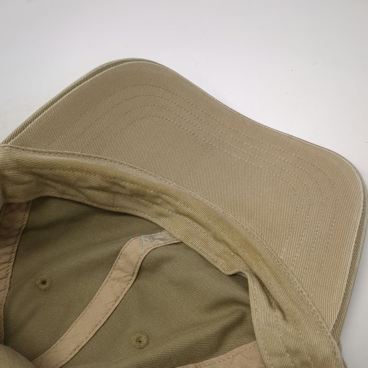 Polo Ralph Lauren Baseball Cap Brown One Size Leather Strapback Embroidered Hat