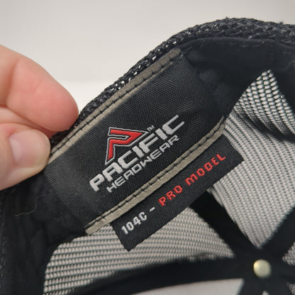 MV Kaimana Hila Snapback Trucker Hat Gray One Size Mesh Back Colorblock