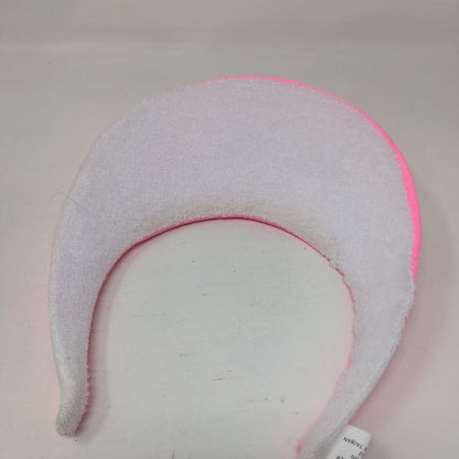 Unbranded Sun Hat Clip On Visors Pink One Size Adjustable Wide Brim Blank
