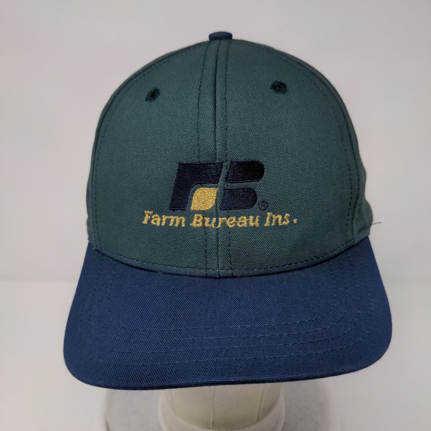 Farm Bureau Ins. Slideback Hat Multi One Size Embroidered Colorblock