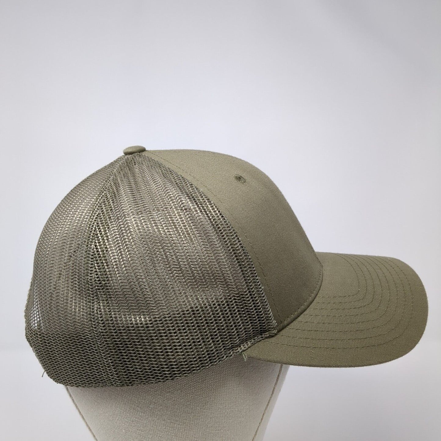 Gunfighters Snapback Mesh Back Trucker Hat Green M/L Solid Richardson