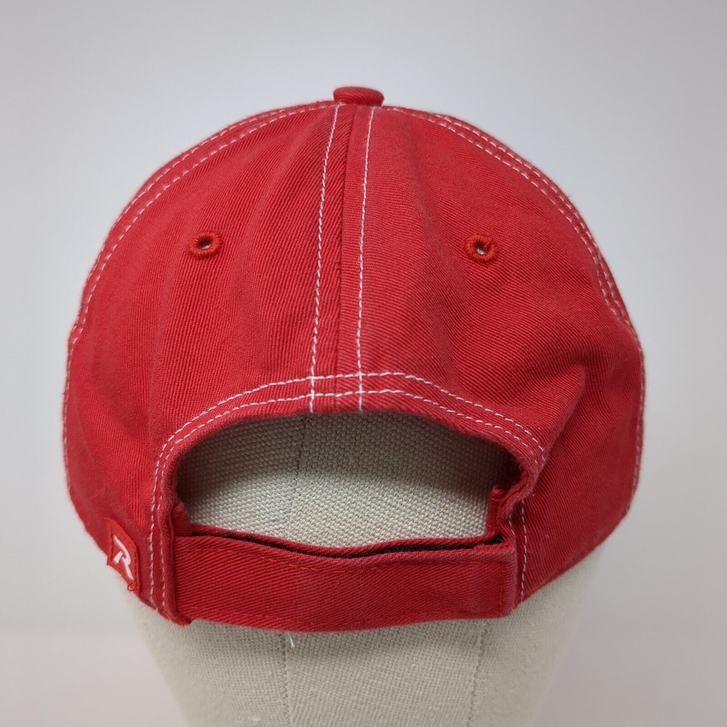 Skinners Rockhouse Coffee Strapback Hat Red M/L Adjustable 6 Panel Richardson