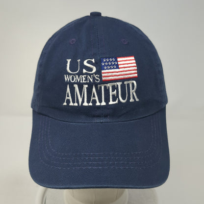 US Women's Amateur Slideback Hat Blue One Size Philadelphia Country Club