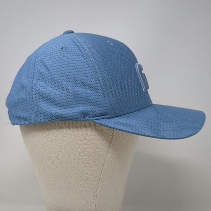 TravisMathew Snapback Blue Hat One Size MVE Mesh Structured Golf Flexfit Tech
