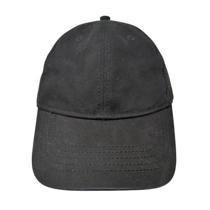 Unbranded Slideback Hat Black One Size Adjustable Blank Vent Holes