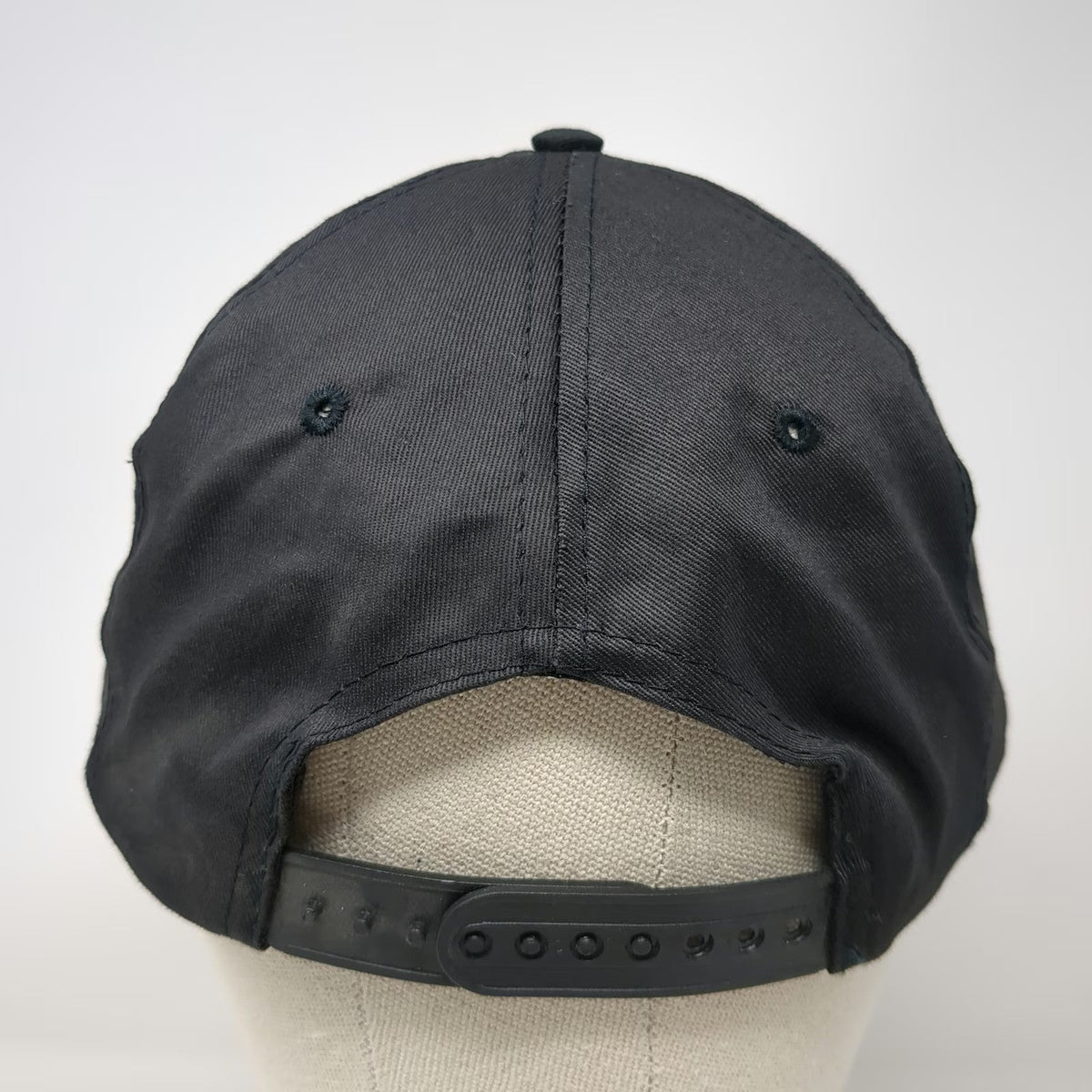 Black 5 Panel One Size Rope Hat Snapback Eagle Wings Inc Aviation Burns OR