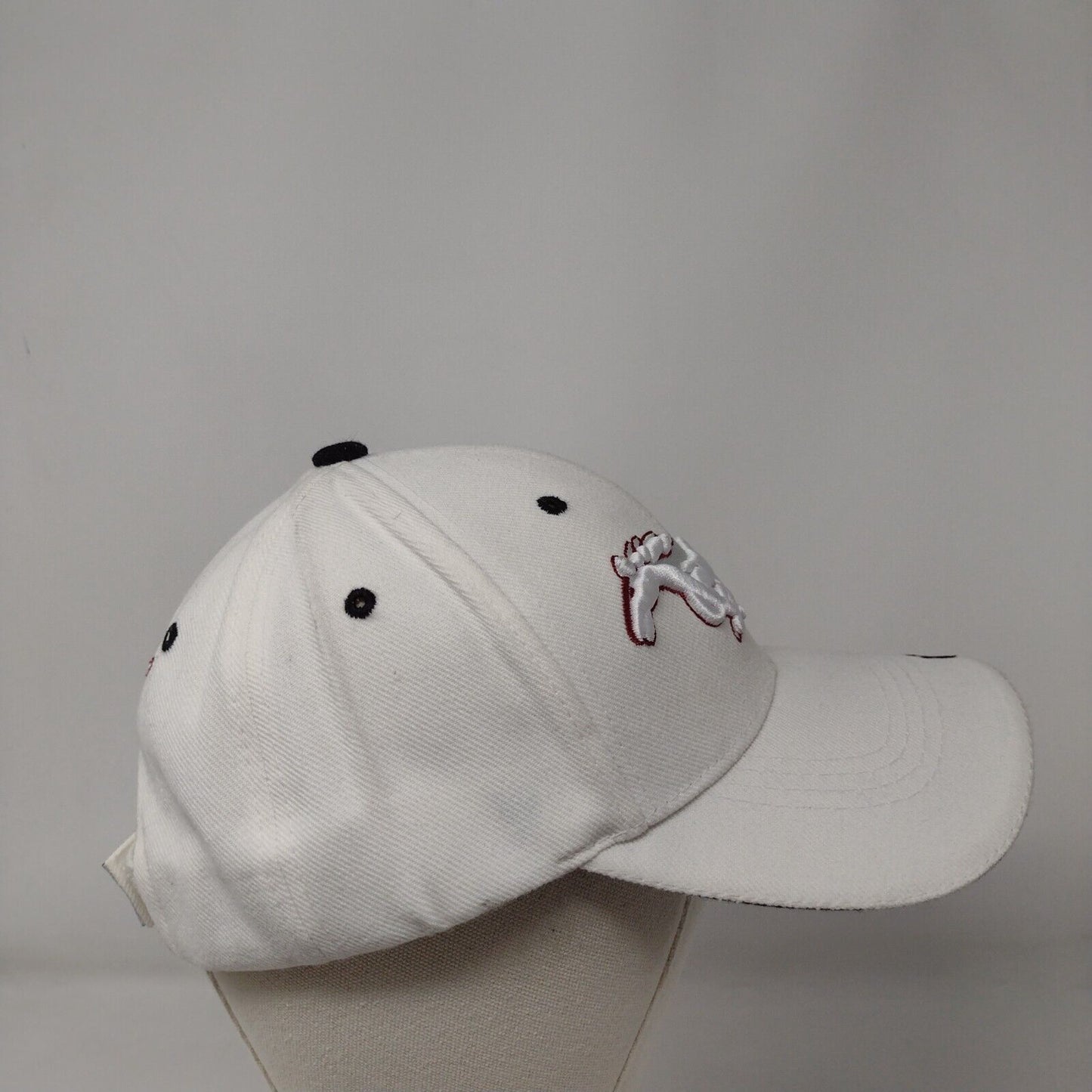 Los Algodones Baja Mexico Strapback Hat White OSFA Adjustable Embroidered Sam's
