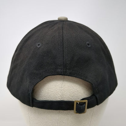 Northwest Embroidery Baseball Cap Black One Size Alaska Wolf Last Frontier hat
