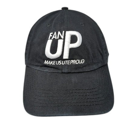 Utah Utes NCAA Top of the World Cap Black One Size Fan Up Make Us Ute Proud Hat