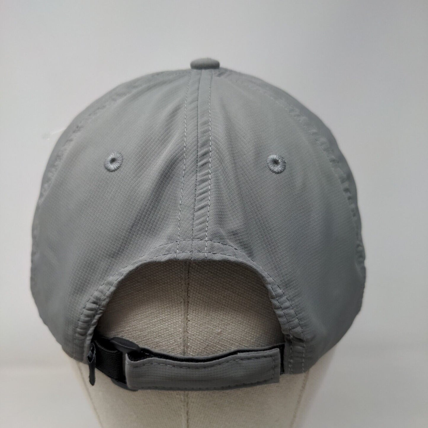 Mountain Waterworks Strapback Hat Gray OSFA Adjustable Embroidered Imperial