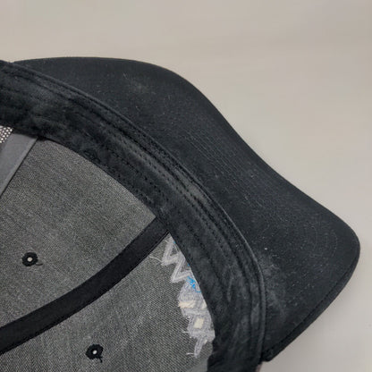 Maxx Environmental Snapback Mesh Back Trucker Hat Black One Size Colorblock