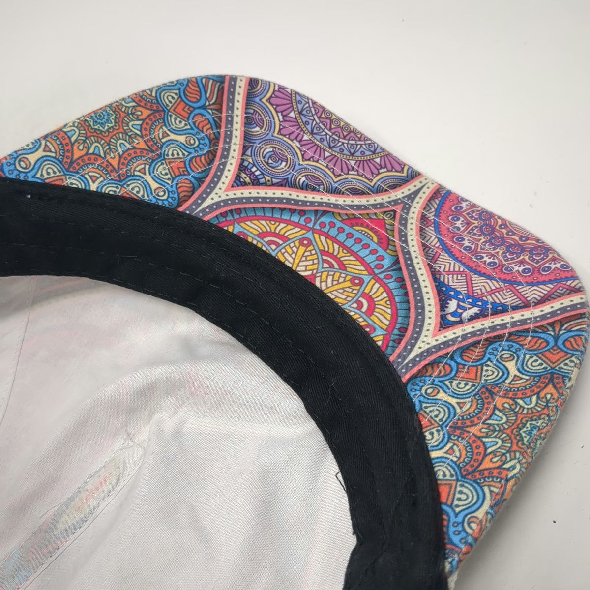 Ariat Trucker Hat Purple One Size Mandala Pattern Mesh Back Snapback Cap Logo