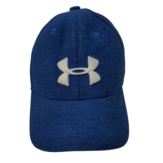 Under Armour Boy's Fitted Hat Blue Size S/M Embroidered Logo