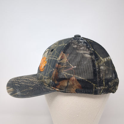 Lutesville Motor Co. Ford Strapback Trucker Hat Multi One Size Camo