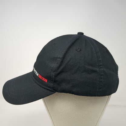 Vortex Nation Baseball Cap Black One Size Embroidered Logo Strapback Hat
