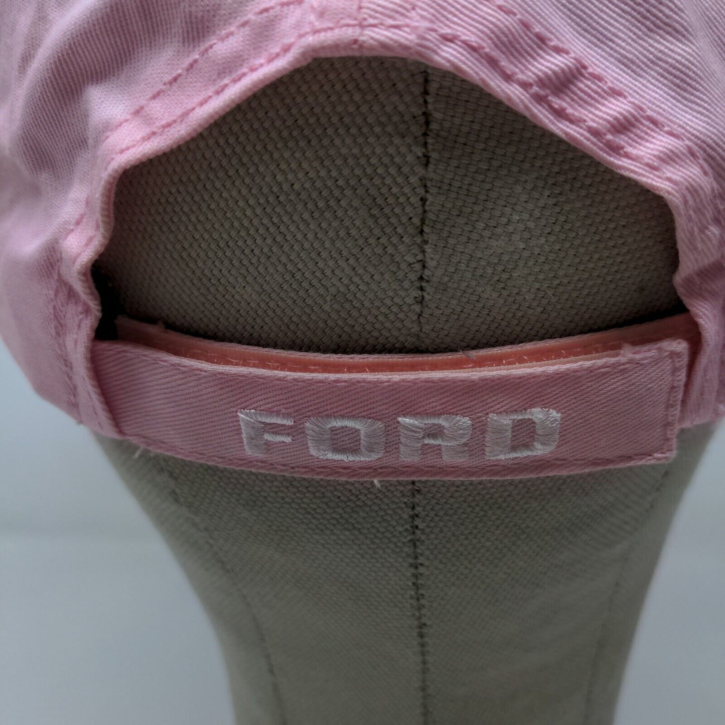 Ford Women's Strapback Hat Pink Size OSFA Embroidered Logo Car