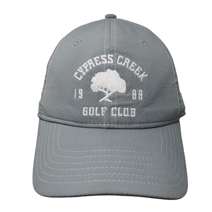 Cypress Creek Golf Club Strapback Hat Gray OSFA 6 Panel Under Armour