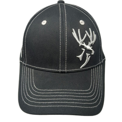 Mule Deer Foundation Baseball Cap Black One Size Contrast Stitch Volunteer Hat