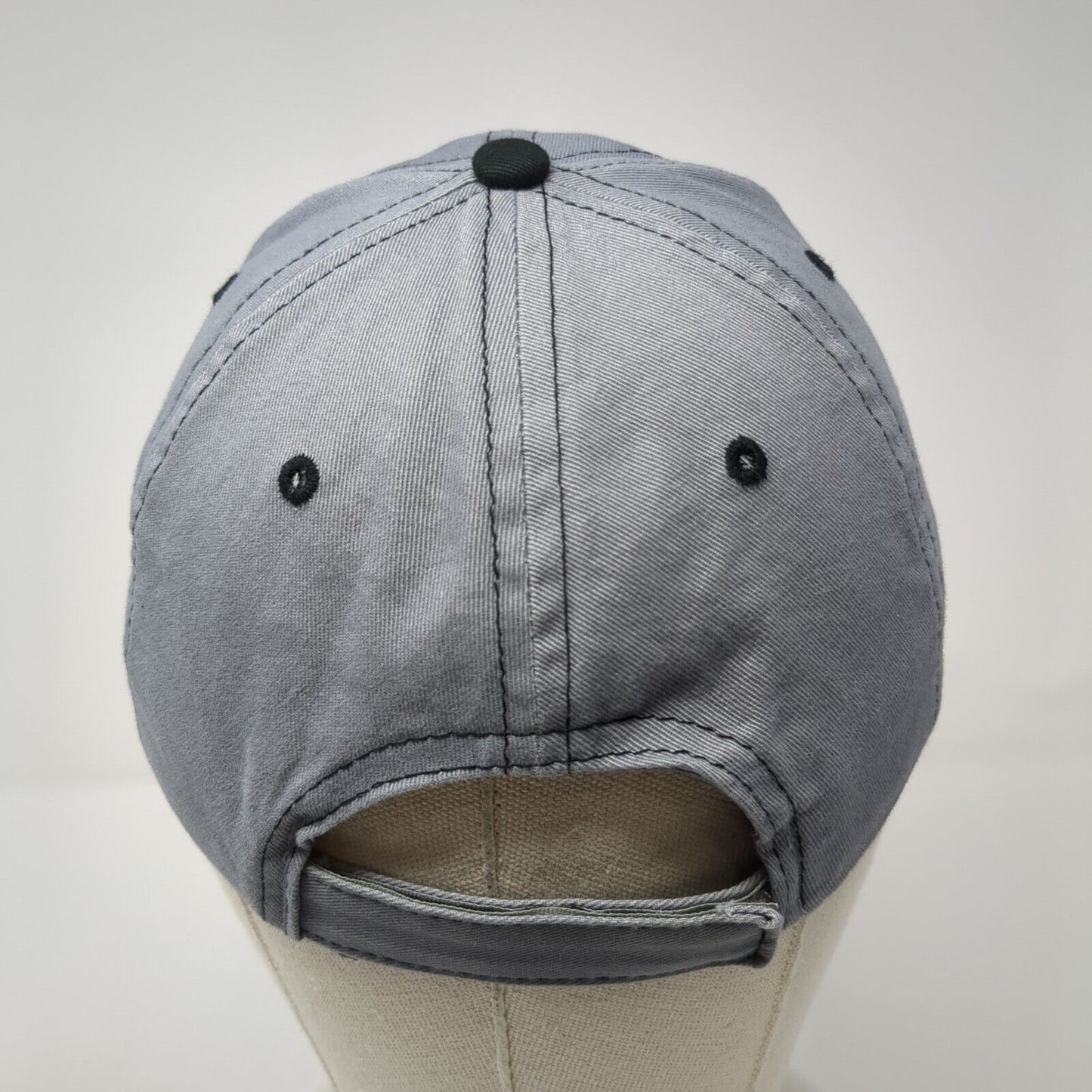 Intermountain Healthcare Strapback Hat Gray One Size Embroidered Solid
