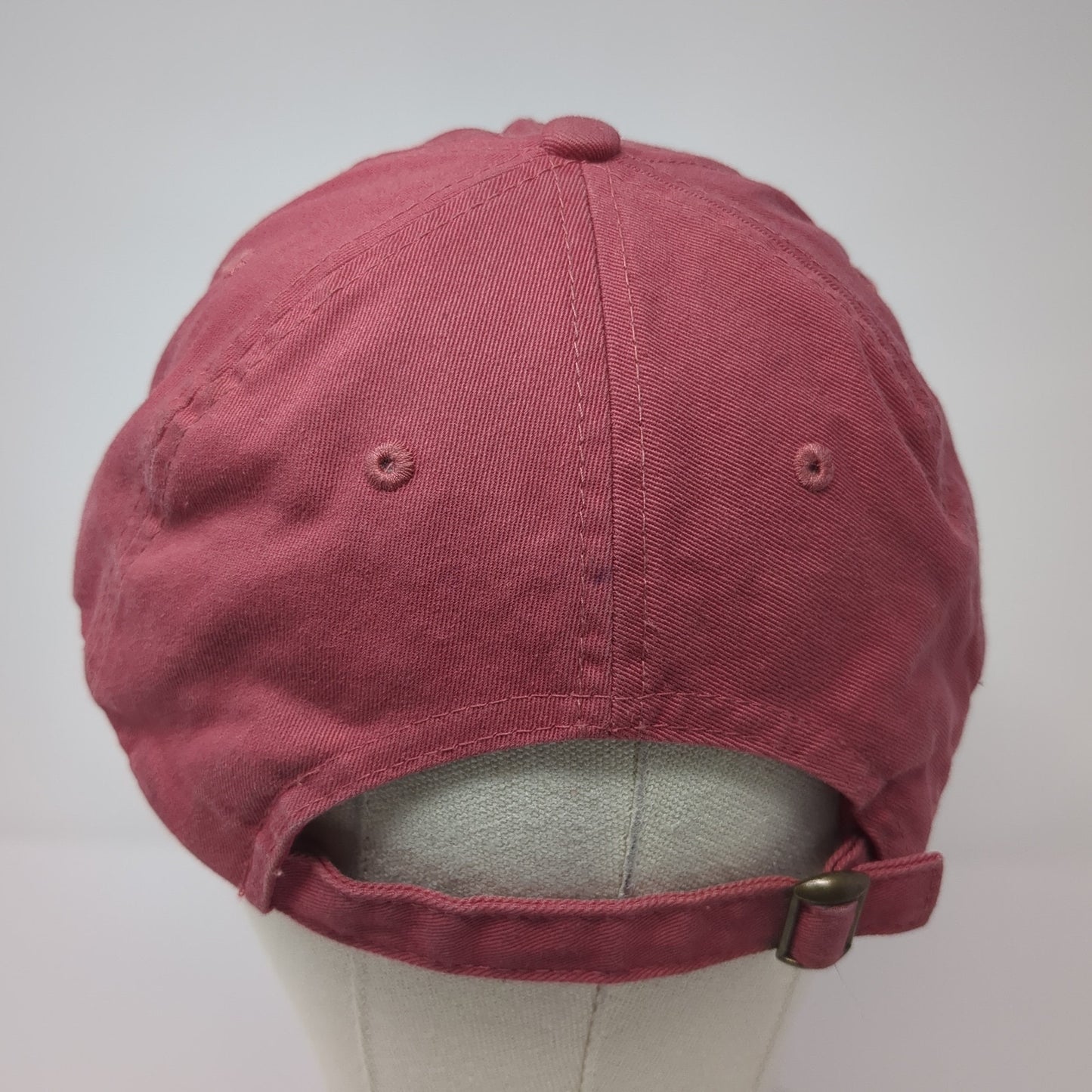 Swedlife Slideback Baseball Cap Red One Size Adjustable Embroidered 6 Panel