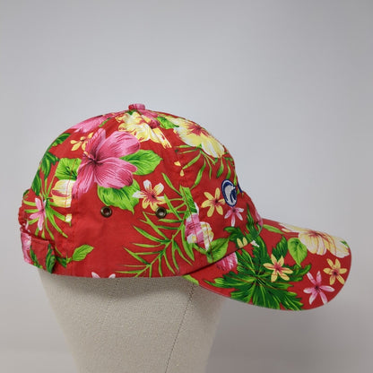 Cruise West Strapback Hat Multi One Size Adjustable Floral Hawaiian HG