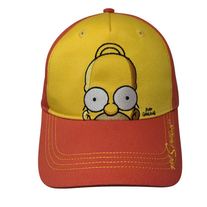 The Simpsons Matt Groening Strapback Hat Multi OSFA Adjustable Universal Studios