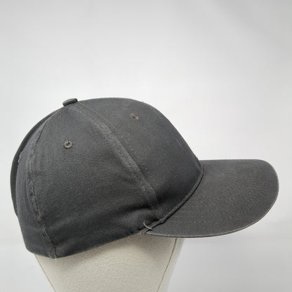 Matco Tools Fitted Hat Gray One Size Embroidered Solid 6 Panel Stretch