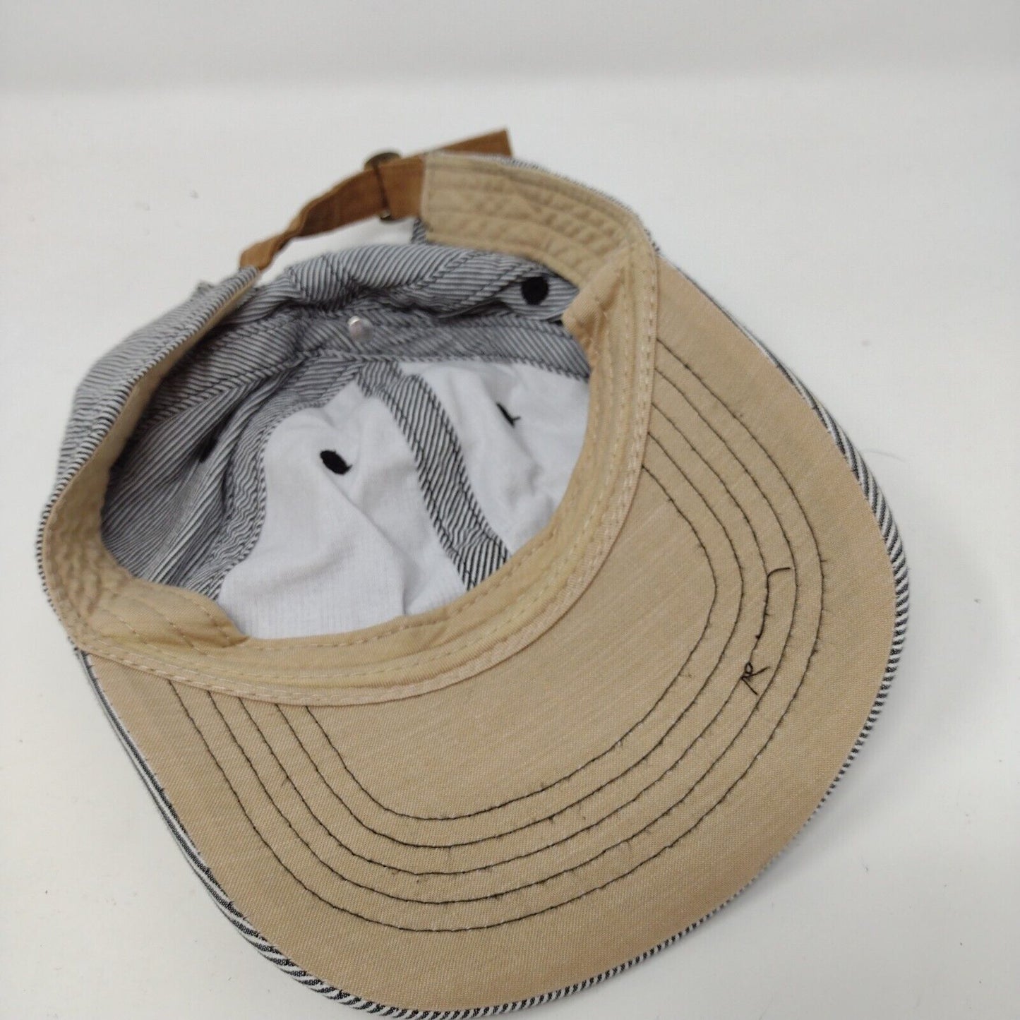 Unbranded Slideback Hat Multi OSFA Adjustable Pinstripe Blank 6 Panel