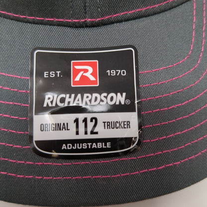 Nichols Snapback Trucker Hat Multicolor One Size Mesh Back Adjustable