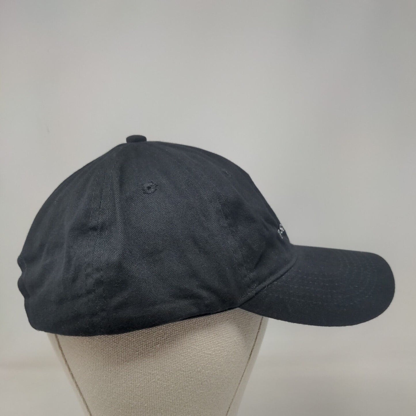 The Shaine Train Slideback Hat Black One Size Embroidered Queensboro