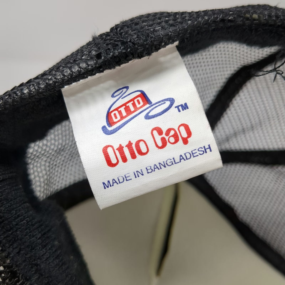 Otto Trucker Hat Black Blue One Size Cactus Petes Casino Mesh Anniversary