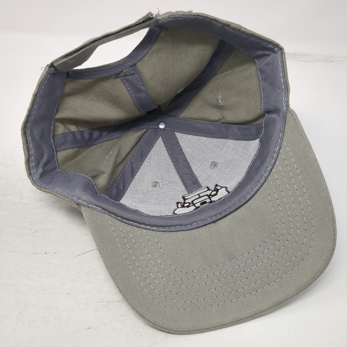 Wild Iron Antique Car Logo Gray Baseball Cap One Size Strapback Hat Adjustable