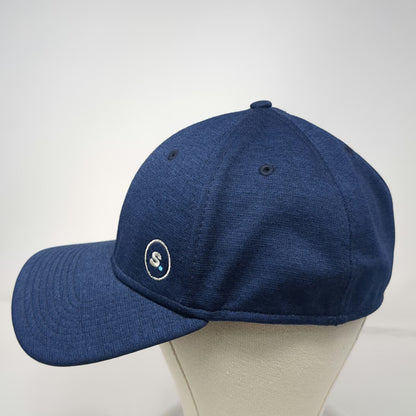 New Era Baseball Cap Blue XL 39THIRTY Stretch Fit SUDS Logo Embroidered Hat