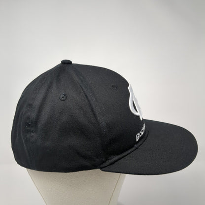 Bodybuilding.com Snapback Hat Black One Size Adjustable Authentic Wicked Wear