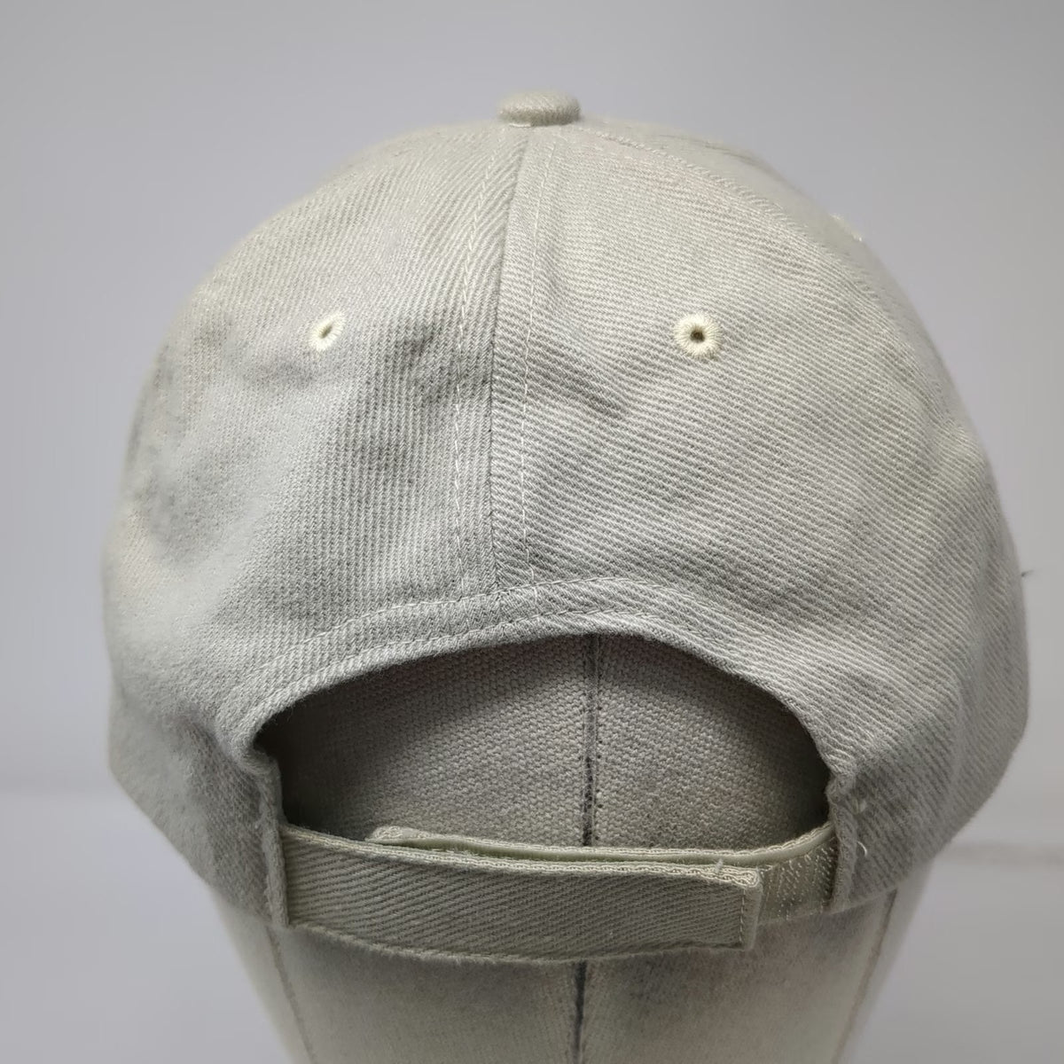San Francisco 49ers NFL Beige One Size Cap Adjustable Strapback Embroidered Hat