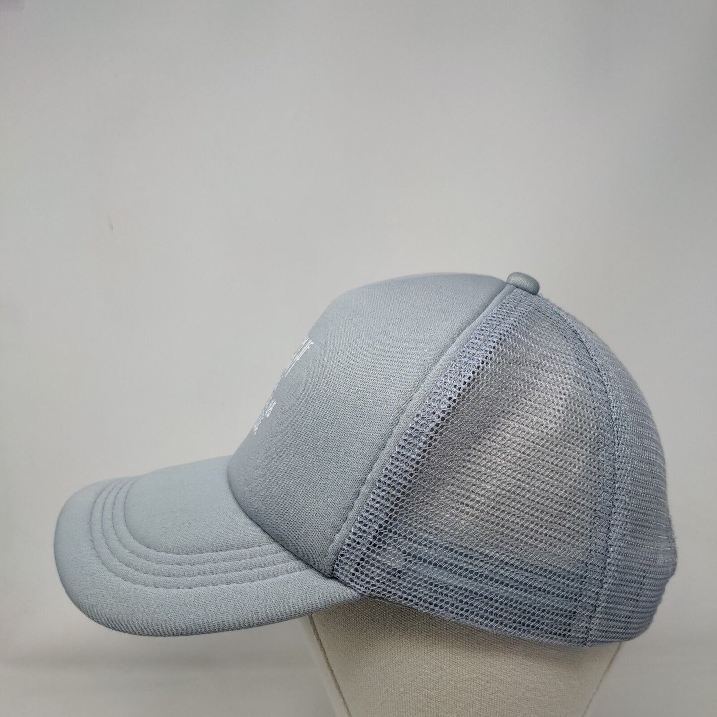 It's Okay If You Don't Like Me Snapback Trucker Hat Gray One Size Mesh Back