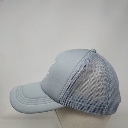 It's Okay If You Don't Like Me Snapback Trucker Hat Gray One Size Mesh Back